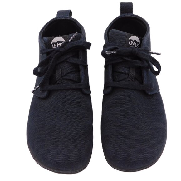 Lems Chukka Canvas Vegan Boots in Blackout | EUC | Size 9 Men / 10.5 Women - Picture 2 of 10